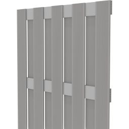 TraumGarten Sichtschutzzaun JUMBO WPC Alu-Design 7