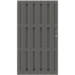 TraumGarten Sichtschutzzaun JUMBO WPC Tor 3