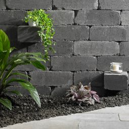 KANN Gartenmauer Germania antik anthrazit 7