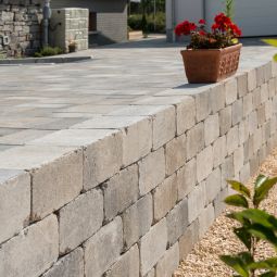 KANN Gartenmauer Germania antik muschelkalk-nuanciert 8