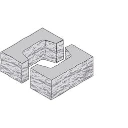 KANN Bruchsteinmauer Vermont Sunset Pfeilerelement 6