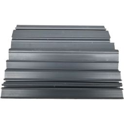 Wellker Klemmschiene Rundrohr-Klemme für Sichtschutzstreifen 3