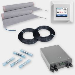 BLANKE ELOTOP CARBON Wandheizung Komplettset 3