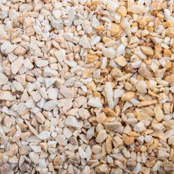 Ziersplitt Kristall Gelb 3