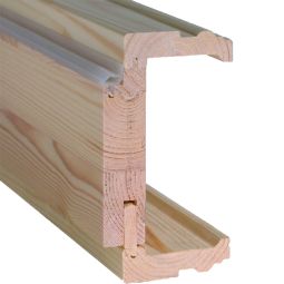 Kilsgaard Zimmertür mit Zarge Set 4