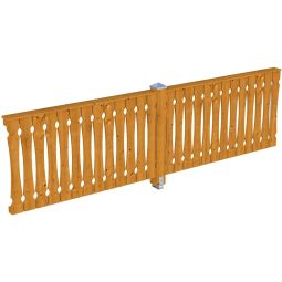 Skan Holz Seitenwand Leimholz Eiche 3