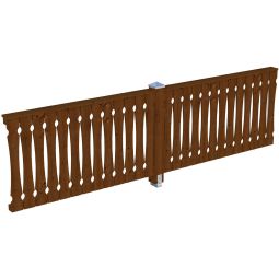 Skan Holz Seitenwand Leimholz Nussbaum 3