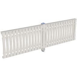 Skan Holz Seitenwand Leimholz Weiß 3