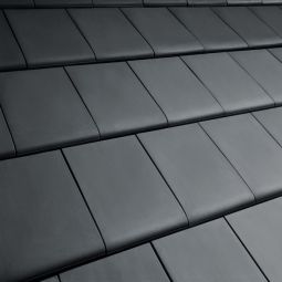Erlus Flachdachziegel Linea sintergrau engobiert 3
