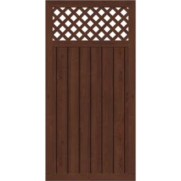 TraumGarten Sichtschutzzaun LONGLIFE RIVA mit 4
