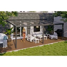 Skan Holz Terrassenüberdachung Monza Terrassendach 5