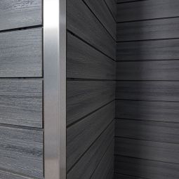 NATURinFORM Fassadenecke Edelstahl V2A 4