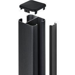 NATURinFORM WPC-Sichtschutzzaun DER EFFEKTIVE Grundpfosten 3