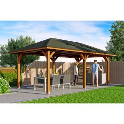 Skan Holz Pavillon Orleans Nussbaum 3