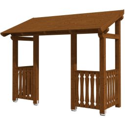 Skan Holz Vordach Paderborn Dach 3