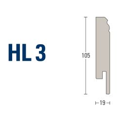 Parador Sockelleiste D001 Fußleisten Uni 5