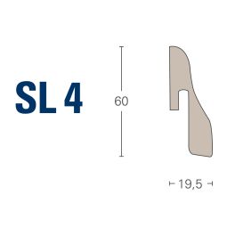 Parador Sockelleiste Eiche D026 Artdéco-Vanille 5