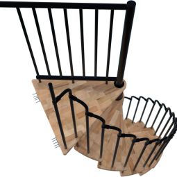 Minka Spindeltreppe Paris 140 Wendeltreppe 12