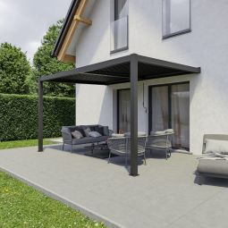 Ximax Aluminium Terrassenüberdachung Shade Wandmontage 3