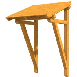 Skan Holz Vordach Potsdam Dach 3