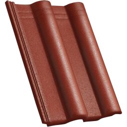 CREATON Dachstein Heidelberg planar dunkelrot 3