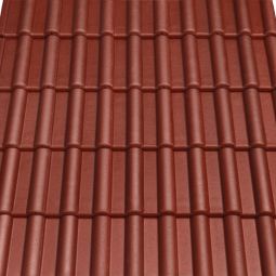 CREATON Dachstein Heidelberg planar dunkelrot 5