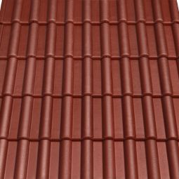 CREATON Dachstein Heidelberg planar dunkelrot 4