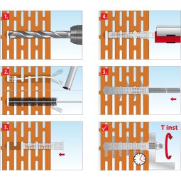 TOX Set Befestigung zur Montage 5