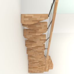 Minka Mittelholmtreppe Quatro Turn 1/4 4