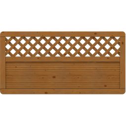 TraumGarten Sichtschutzzaun ARZAGO Holz Gitter 4