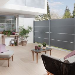 TraumGarten Sichtschutzzaun SYSTEM BOARD XL 4