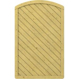 TraumGarten Sichtschutzzaun GADA Holz mit 3