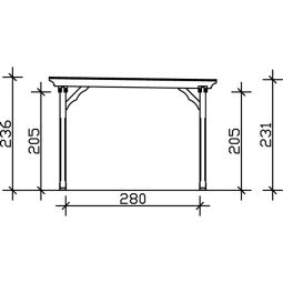 Skan Holz Pavillon Marseille Naturbelassen 5