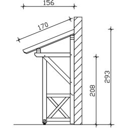 Skan Holz Vordach Paderborn Dach 4
