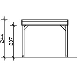 Skan Holz Pavillon Toulouse Schiefergrau 5