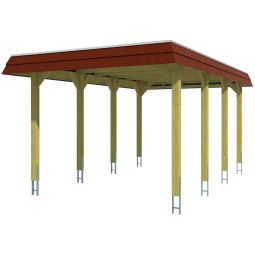 Skan Holz Einzelcarport Spreewald Imprägniert 9