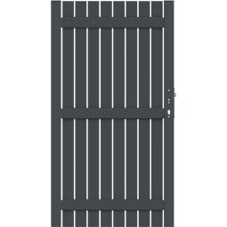 TraumGarten Alu-Tor Sichtschutzzaun SQUADRA Anthrazit 3