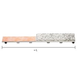 Schlüter-KERDI-LINE D Duschrinnen Abdeckung V4A 4