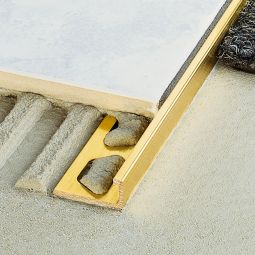 Schlüter-SCHIENE BASIC M Abschlussprofil Messing 3