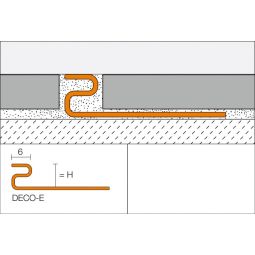 Schlüter-DECO E Abschlussprofil Edelstahl 16mm 3