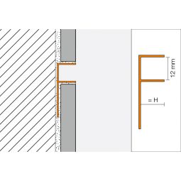 Schlüter-DECO SG Aufnahmeprofil Aluminium matt 3