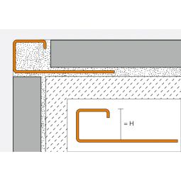 Schlüter-QUADEC E Abschlussprofil Edelstahl 4