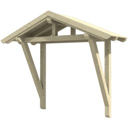 Skan Holz Vordach Stralsund Dach 3