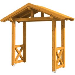 Skan Holz Vordach Stralsund Dach 3