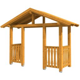 Skan Holz Vordach Stralsund Dach 3