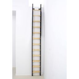 Minka Wangentreppe Strong schwarz Raumspartreppe 5