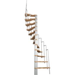 Minka Spindeltreppe Suono Buche weiß 3