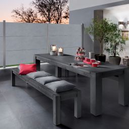TraumGarten Sichtschutzzaun SYSTEM BOARD KERAMIK 3