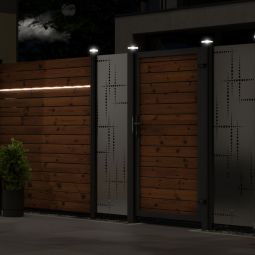 TraumGarten SYSTEM Rhombus Thermo-Holz Lichtleiste 4