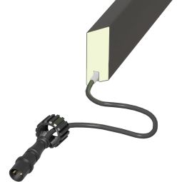 TraumGarten SYSTEM Rhombus Lichtleiste Anthrazit 4
